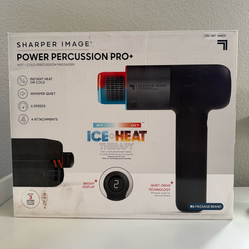 SHARPER IMAGE Ice Heat Therapy Massager